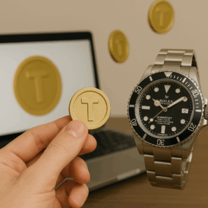 how to buy luxury watches using tokens